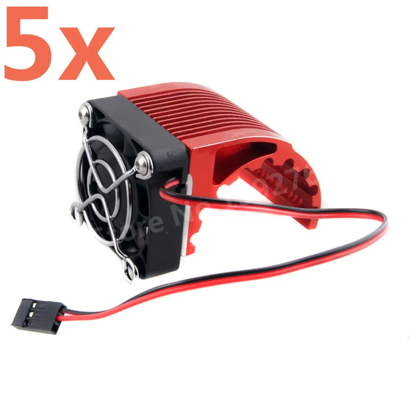 5 шт./лот радиатор двигателя из сплава RC CNC 40*40 мм вентилятор для бесщеточного 42