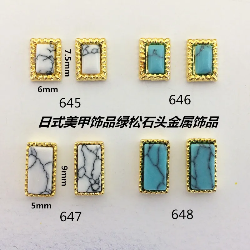 100 шт./пакет новинка 2017 японское 3D украшение для ногтей кавайный металлический