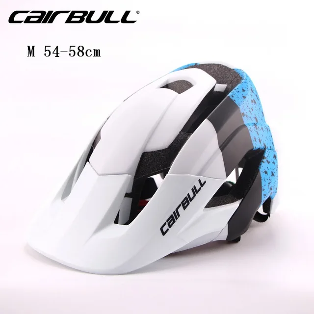 WHITE BLUE M CAIRBULL Классический 9 видов цветов Casco Ciclismo для мужчин и женщин MTB шлем для велосипедистов велосипед Горный шлем высокого качества PC+ EPS велосипедный шлем - Цвет: WHITE BLUE M