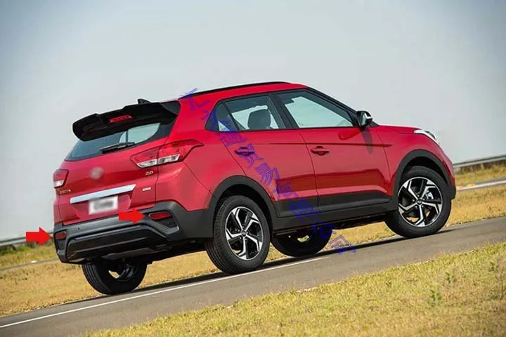 Для Hyundai Creta IX25 2018 автомобильный Стайлинг ABS хромированный задний отражатель