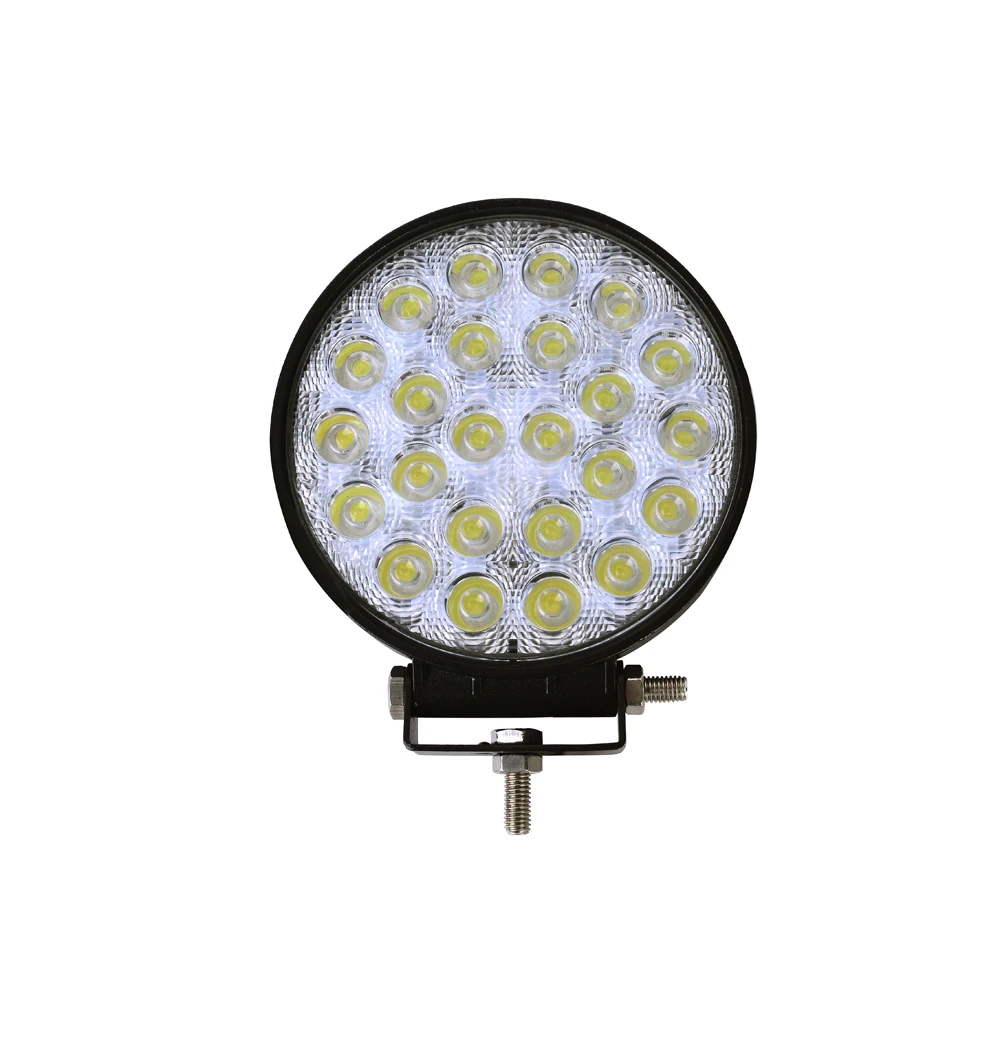 2 шт. LED 72 Вт круглый Водонепроницаемый светодиодный свет работы грузовик дальнего прожектор offroad свет для ATV внедорожник лодках Охота