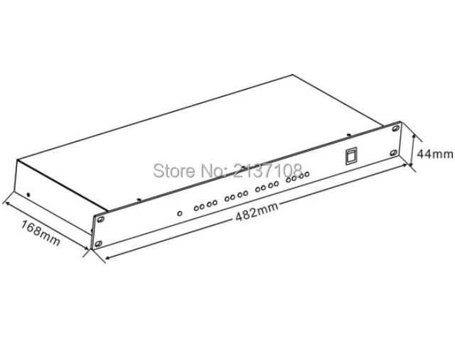 DMX512 1990 Стандартный распределитель сигнала 8dxbu усилитель разделитель