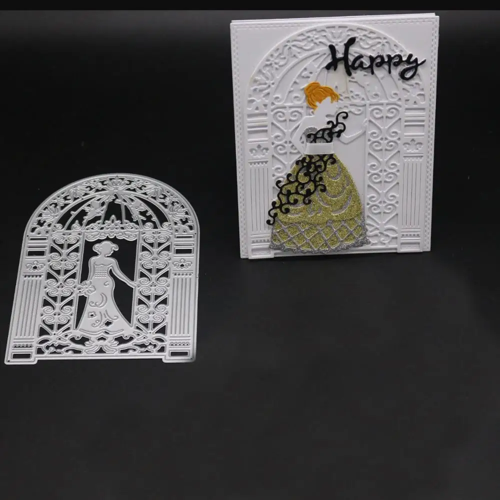 

AZSG Running Wild Cutting Dies For DIY Scrapbooking Card Making Decorative Metal Die Cutter Decoration