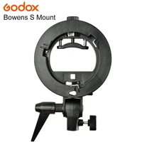 pro godox s type bracket bowens s mount holder for speedlite flash snoot softbox beauty dish honeycomb