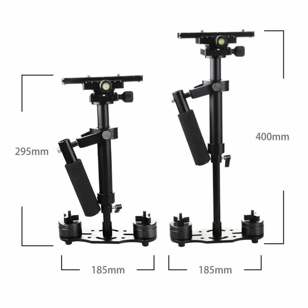 S40 S60 S80 Steadycam масштабируемый Ручной Стабилизатор из углеродного волокна Steadicam для Canon Nikon sony DSLR камера компактная видеокамера