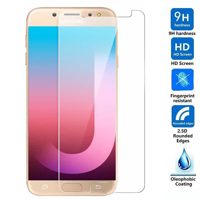 Закаленное стекло 2.5D для Samsung Galaxy J7 Pro Высококачественная защитная пленка