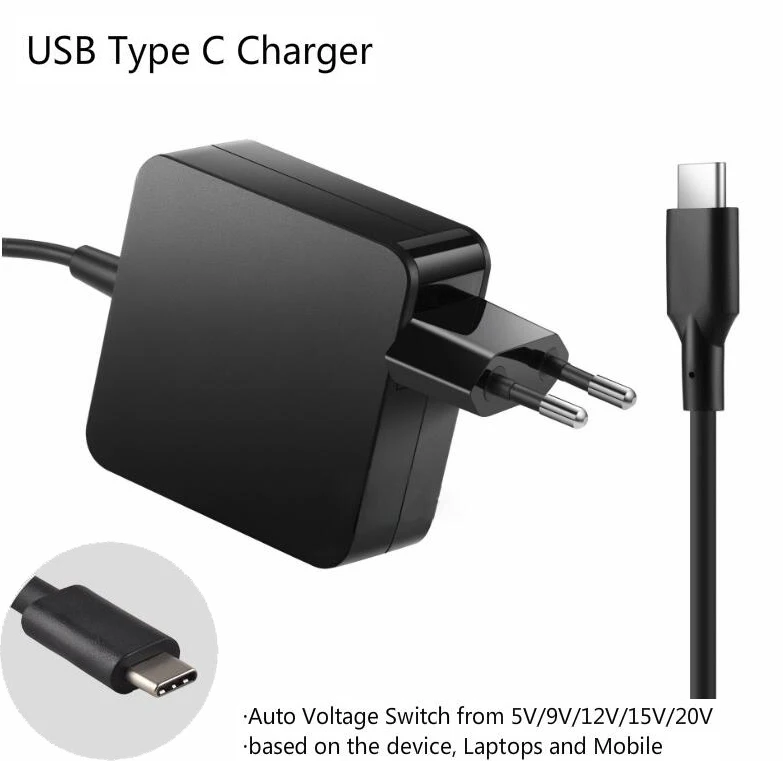 Зарядное устройство USB Type C 65 Вт для ноутбука Lenovo ThinkPad Yoga 730 13IKB 920 C930 2 в 1|Адаптеры