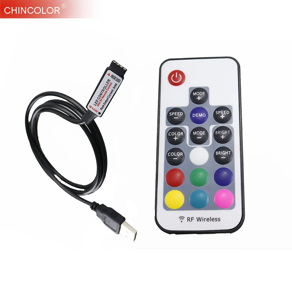USB контроллер для светодиодных лент RGB 5 В 24 12 А|rf wireless|rgb led controllerusb rgb controller |