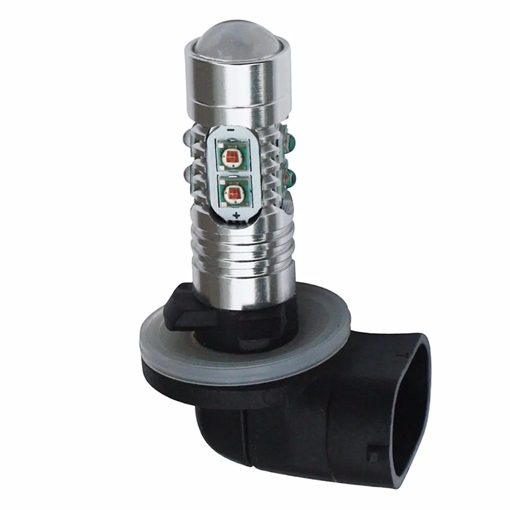 Lampada H27 881 10 светодиодных чипов Cree 50 Вт очень мощный|h27 881|lampada h2710 led |