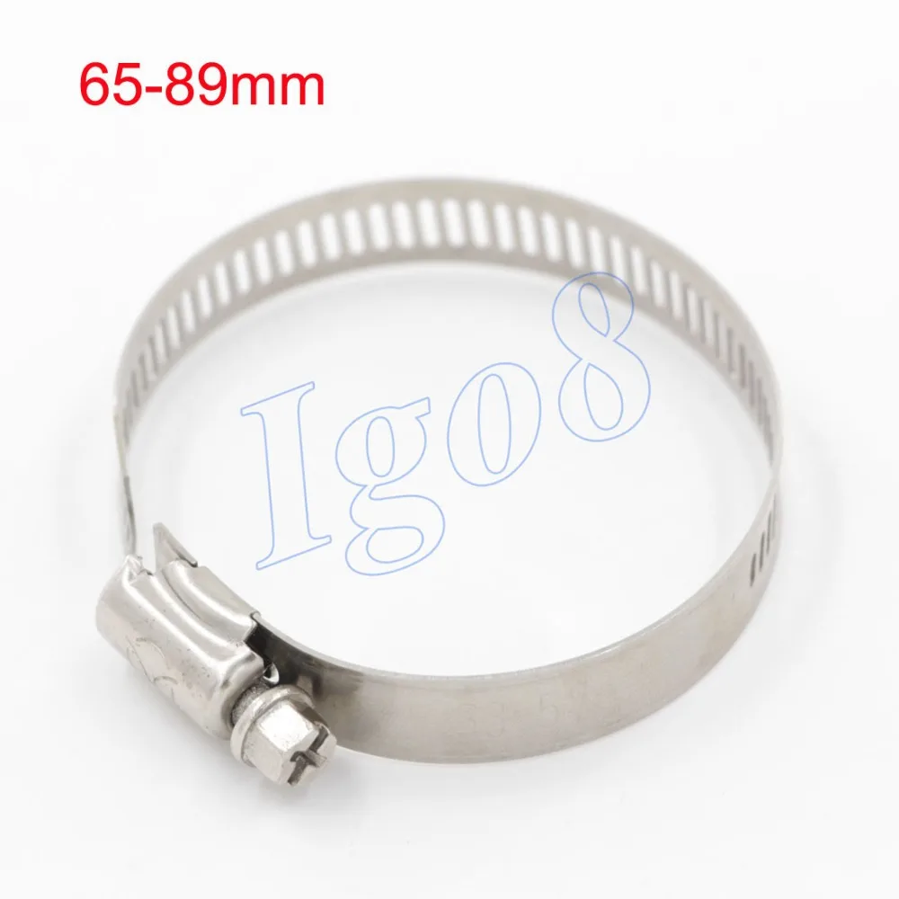 Нержавеющая сталь 20 шт хомуты для шланга 65 89 мм|hose pipe clamps|pipe clampclamping clamp |