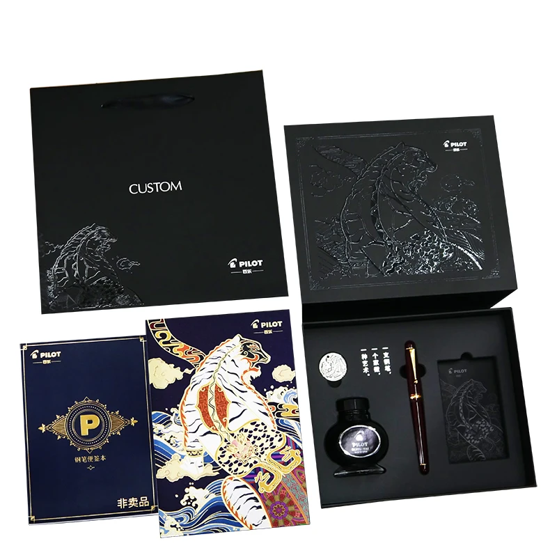 Pilot Japan custom74 100th Centennial авторучка чернила Подарочная коробка FKK1000 ink70 14K Золотое перо