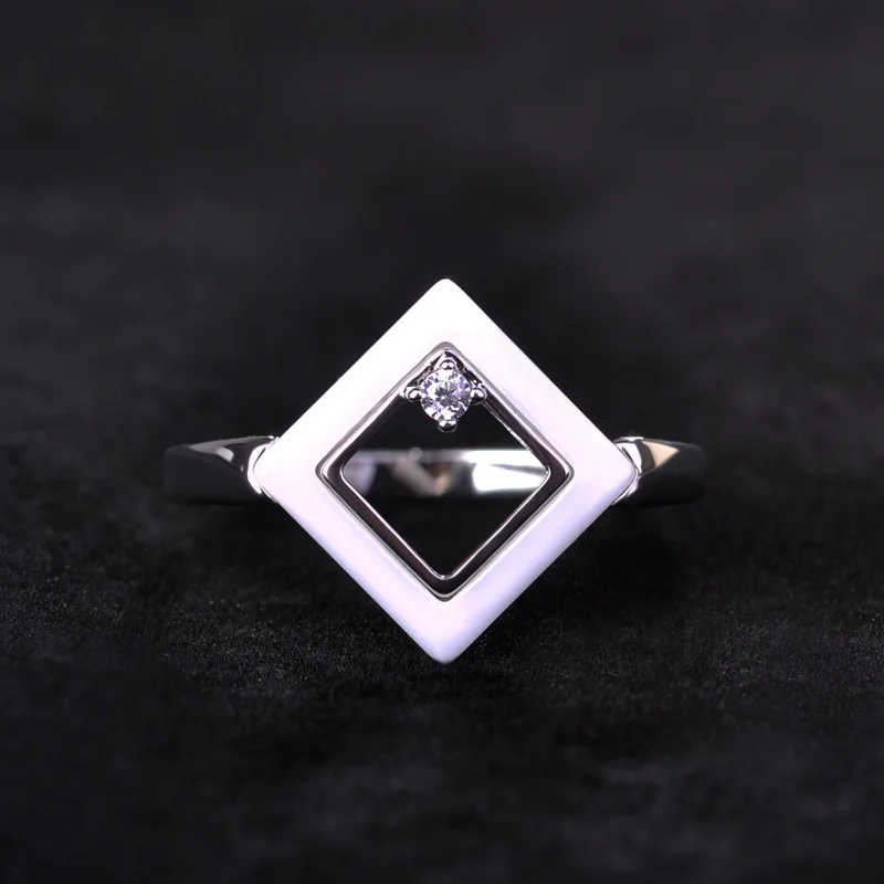 Набор свадебных украшений набор керамических серег и колец из меди кубического