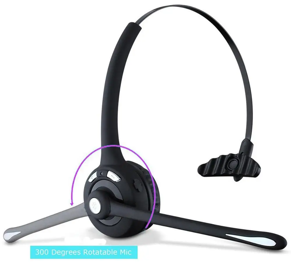 Беспроводная Bluetooth-гарнитура с микрофоном и шумоподавлением | Электроника