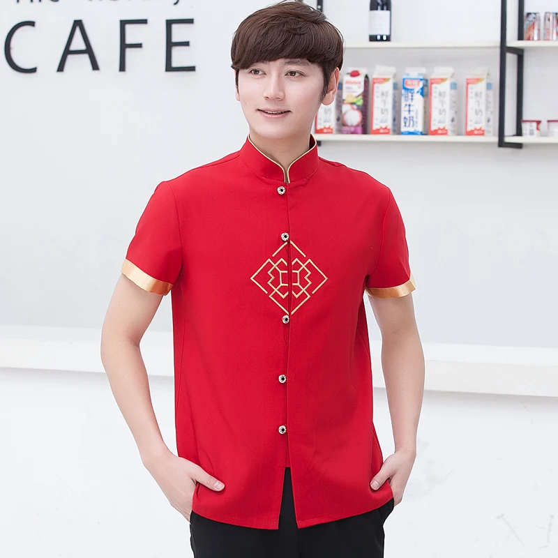 Отель Ресторан Официант рабочая одежда летняя женская женский горячий горшок