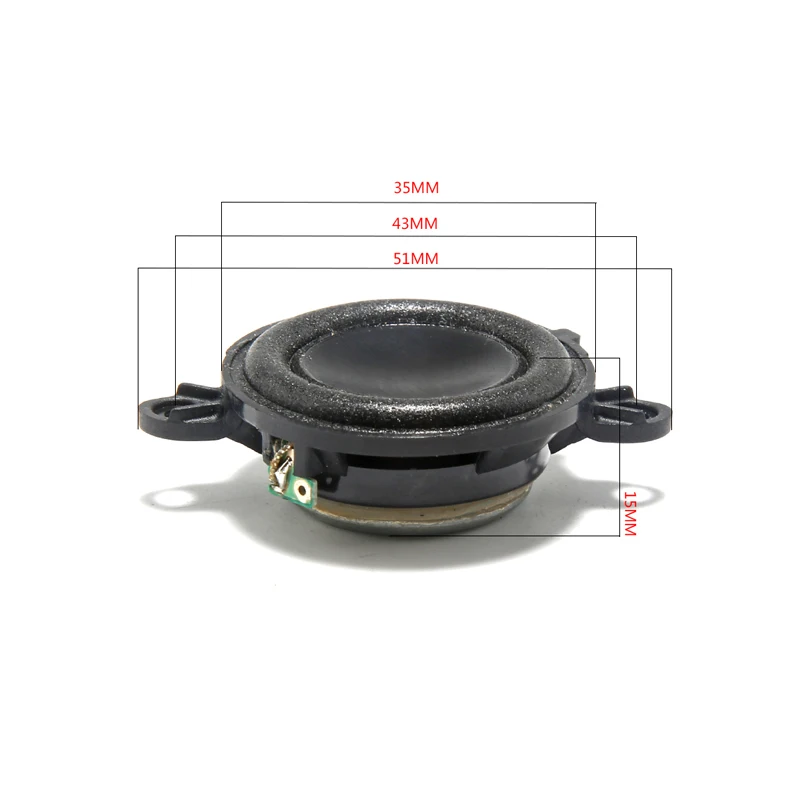 2pcs 1 inch 1.5inch Full Range Speaker 5W Portable Speakers DIY mini Bluetooth Audio 4 ohm 8ohm Loudspeaker Horn | Электроника
