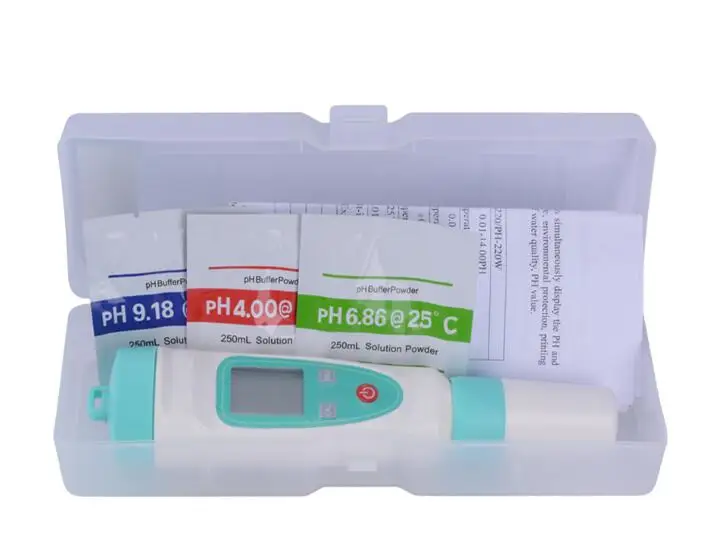 ph-220 Yieryi ph метр ph-20/ph-220/ph-20w/ph-220w ph тестер Портативный 0-14 pH Ручка Тип прецизионный инструмент с 3 шт. ph буфера мощности - Цвет: ph-220