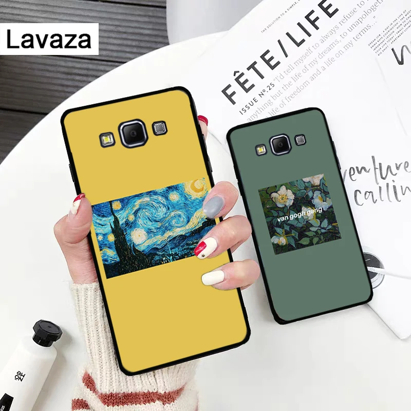 Lavaza большого искусства Картина Ван Гог силиконовый чехол для samsung A3 A5 A6 плюс A7 A8 A9 A10 A30 A40 A50 A70 J6