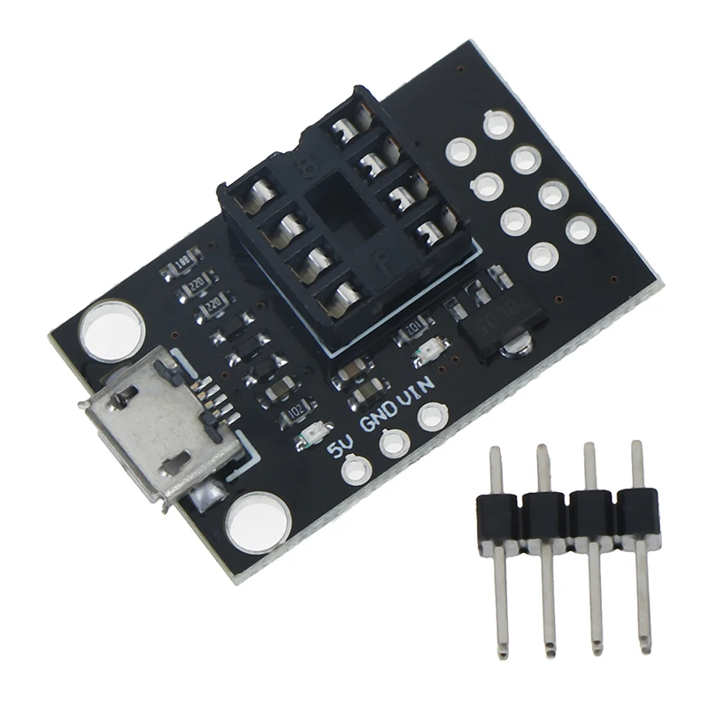 1 шт. макетная плата для программатора ATtiny13A/ATtiny25/ATtiny85/ATtiny45|Детали и аксессуары