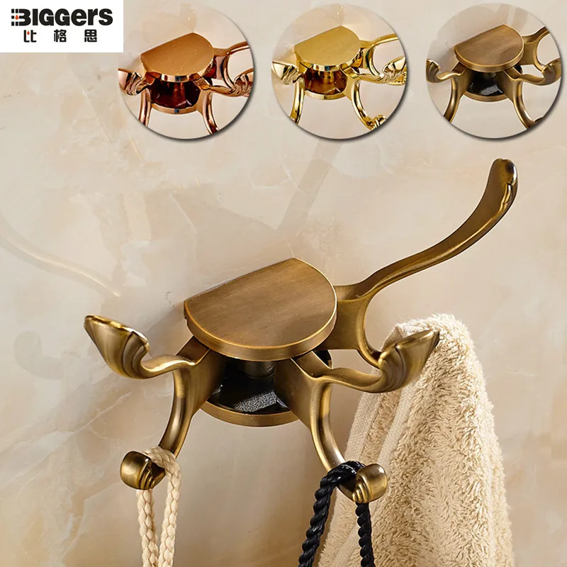 Бесплатная доставка вращающийся класса люкс в европейском стиле крючок