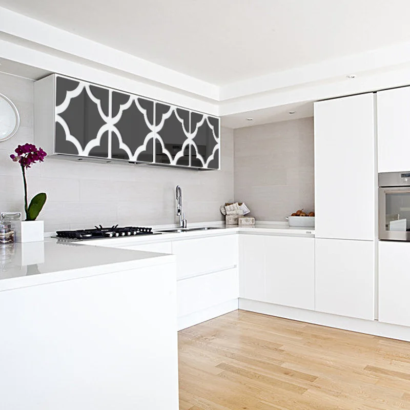 Модные Акриловые 3D наклейки на стену большая настенная наклейка домашний декор