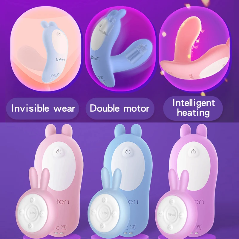 Милая носимый фаллоимитатор бабочка OMYSKY вибратор для женщин беспроводной пульт