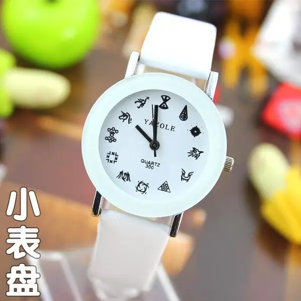 Модные YAZOLE PU кожа Созвездие EXO повседневные кварцевые наручные часы ручные часы для мужчин женщин студентов любителей № 300 - Цвет: for Women