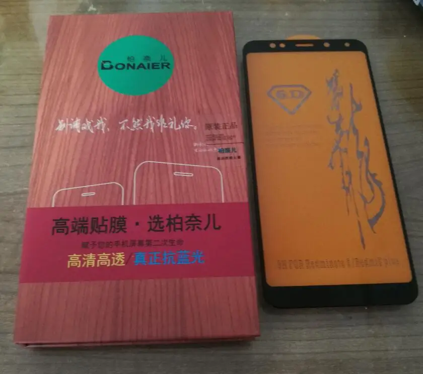 Bonaier для Xiaomi Redmi 5 Plus защита экрана полное покрытие клея 9 H закаленное стекло для Redmi 5 plus 5+ защитная пленка