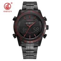 top brand sport quartz wrist watch men military waterproof watches led digital dual time watch men quartz wristwatch clock male