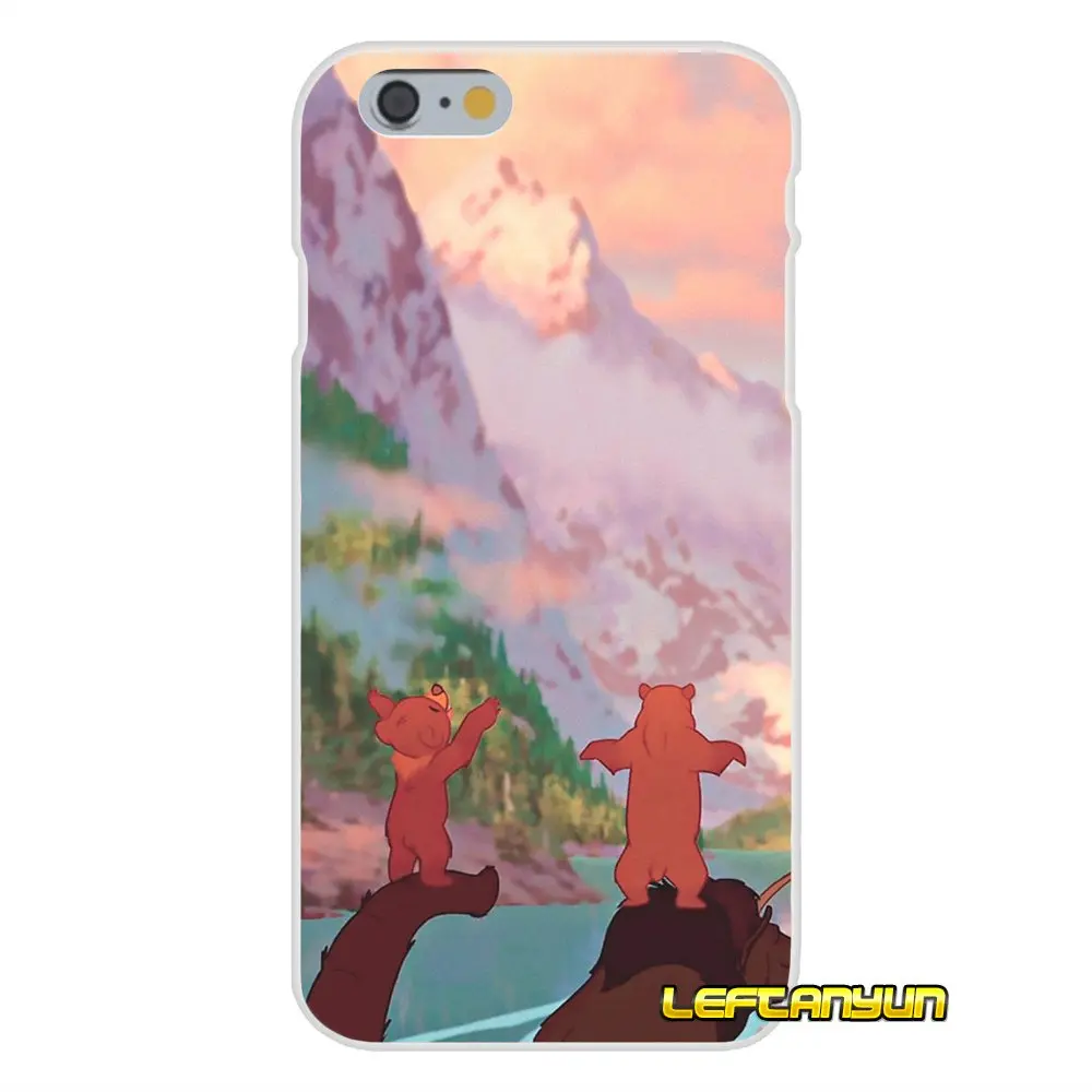 Soft Covers Pretty And Cute Brother Bear Art For Sony Xperia M2 M4 M5 E3 XA Aqua Z Z1 Z2 Z3 Z5 compact LG K4 7 8 10 V20 V30 2017 | Мобильные