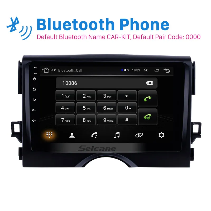 Seicane Автомобильный gps стерео 2Din 9 &quotAndroid 8 1 для TOYOTA eiz Mark X 2010 2011 2012 2013 2014 2015