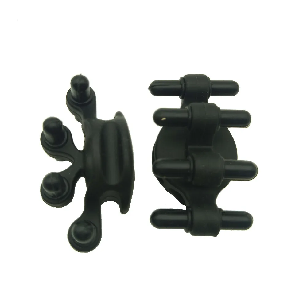 1 Pair Archery Compound Bow Limb Stabilizer Hunting Rubber Saver Sliencer Dampering Absorbers Vibration | Спорт и развлечения