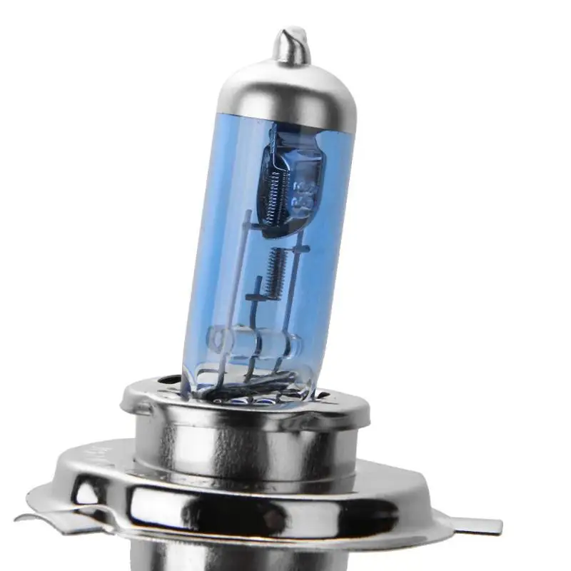 VODOOL 1 шт. H4 12V 100/90W 5000 K-6500 K автомобильные галогеновые фары лампы Супер яркий белый автоматическая головная лампа автомобиля Средства для укладки волос