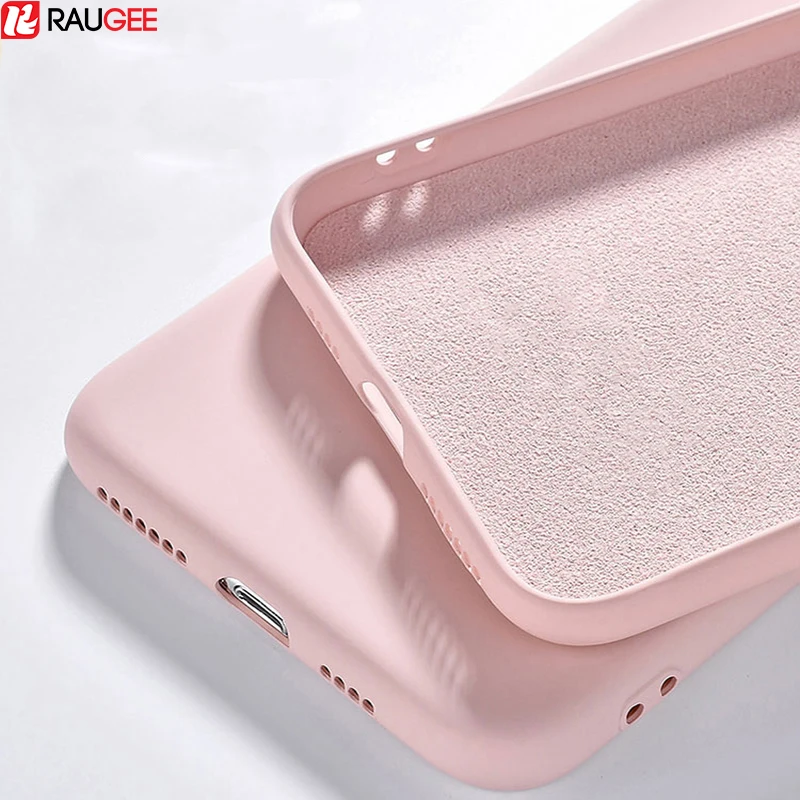 Чехол Raugee для Meizu 16XS противоударный жидкий силиконовый чехол детской кожи 16 S Pro