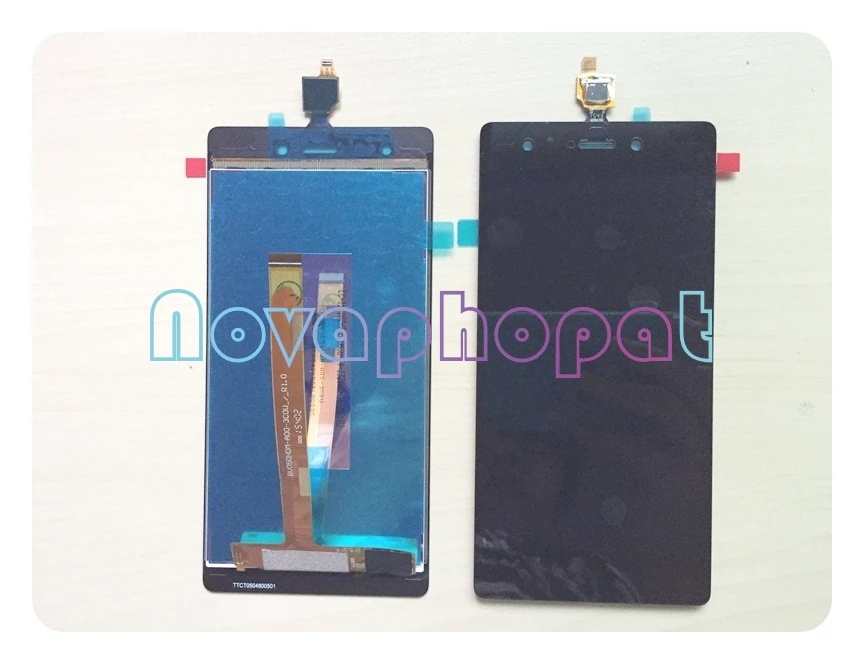 Черный ЖК-экран Novaphopat для Wiko Pulp 4G ЖК-дисплей с сенсорным экраном дигитайзер