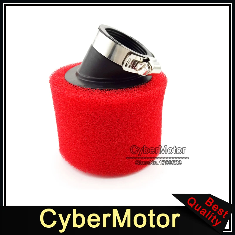 Воздушный фильтр Clearner 38 мм для Pit Dirt Trail 110cc 125cc двигатель XR50 CRF50 CRF70 KLX SSR BBR Thumpstar YCF DHZ