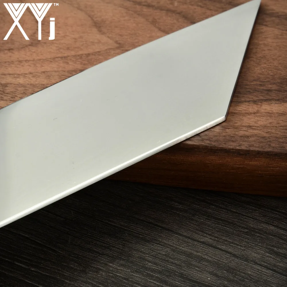 XYj Chef's Kitchen Knife 4Cr13 Stainless Steel Nakiri Knives Cut Color Wood Handle German Tool Beef Cleaver Knives|Кухонные ножи| |