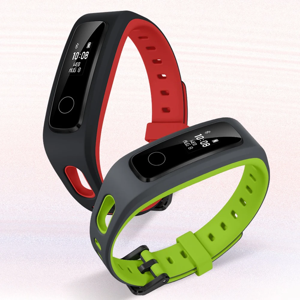 huawei Honor Band 4 Беговая версия обуви-пряжка ударный фитнес-трекер версия Smart 50 м водонепроницаемый монитор сна