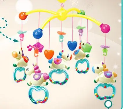 В наличии детская кровать колокольчик игрушка для новорожденных вращающаяся