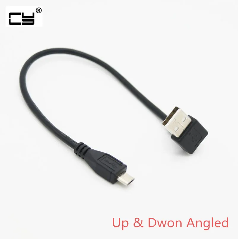 Вверх и вниз Угловой 90 градусов USB 2 0 штекер к B Тип Кабель для принтера сканера