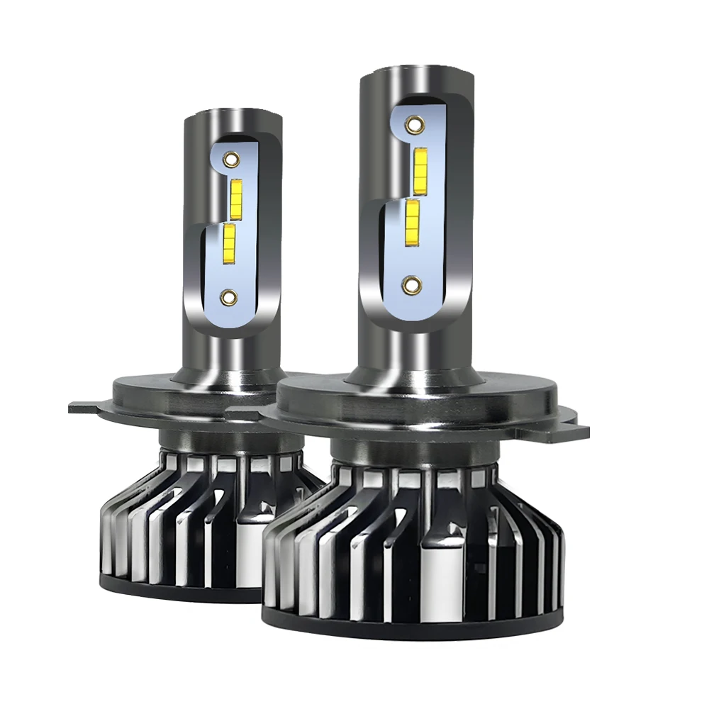 H4 LED H7 H11 CSP светодиодные лампы фар автомобиля 55 W H8 9005 HB3 9006 HB4 H1 8000lm авто фары туман