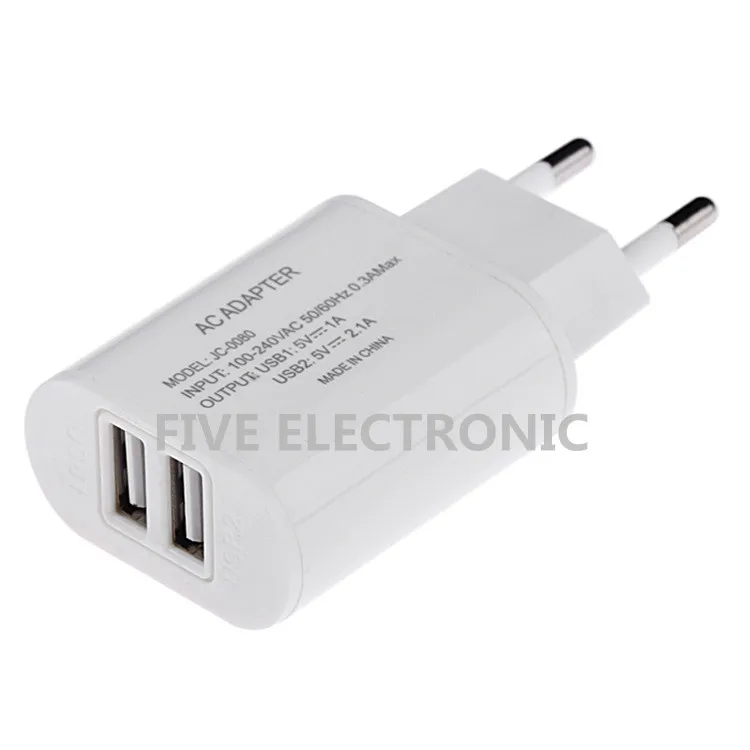 5V2A адаптер переменного тока VDE двойной USB зарядный питания для мобильного