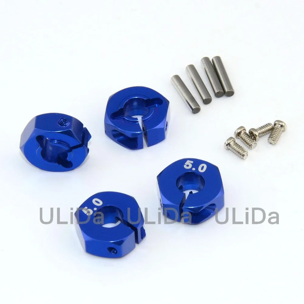 1/10 Upgrade Parts Aluminum 5.0 Wheel Hex Drive With Pins &amp Screws For Rc Car HSP | Игрушки и хобби