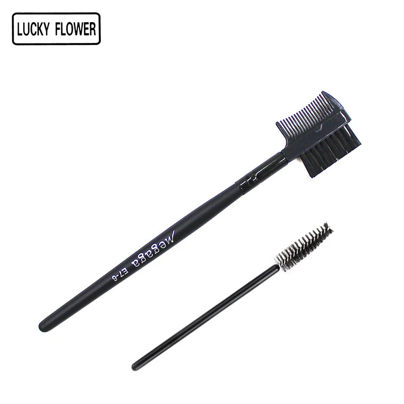 2 шт. кисти для макияжа кисть ресниц + расческа бровей набор кистей
