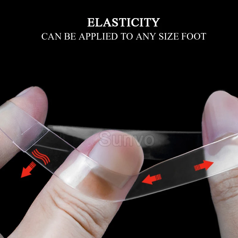 1Pair Invisible Elastic Silicone Transparent Shoelaces For High Heel Shoes, Clear Shoe Laces Shoelace Straps Shoe Accessories
