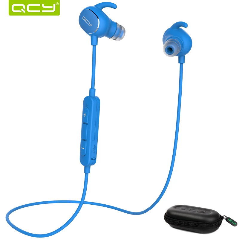 QCY QY19 Спортивные Bluetooth Наушники быстрая зарядка стерео Беспроводная гарнитура с