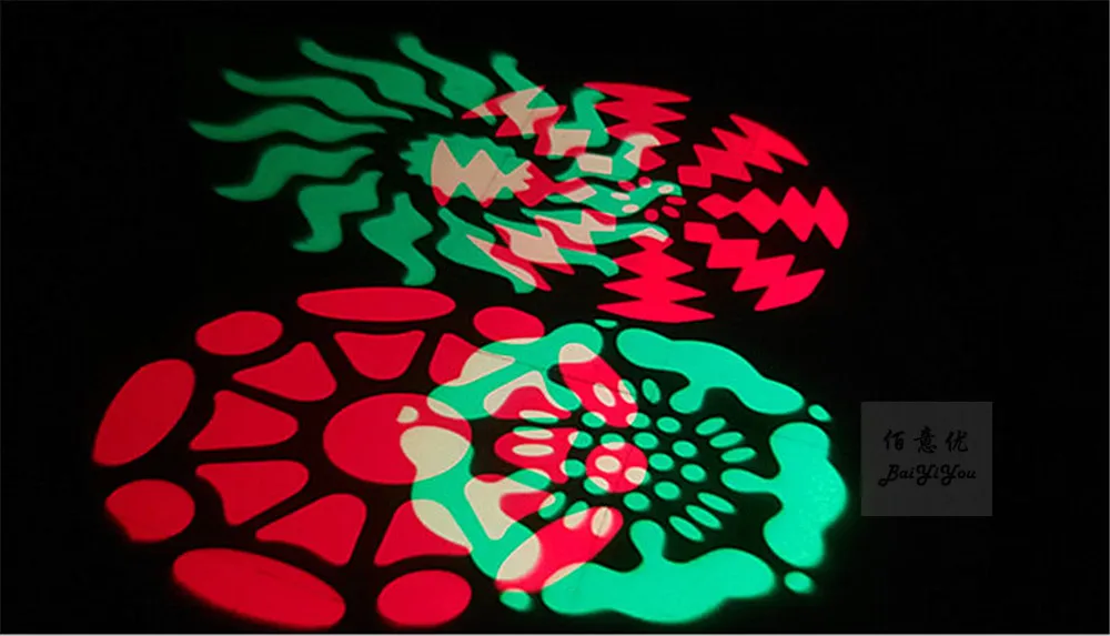 Диско ди джей мульти гобо эффект светильник ing светодиодный Восемь глаз узоры 8