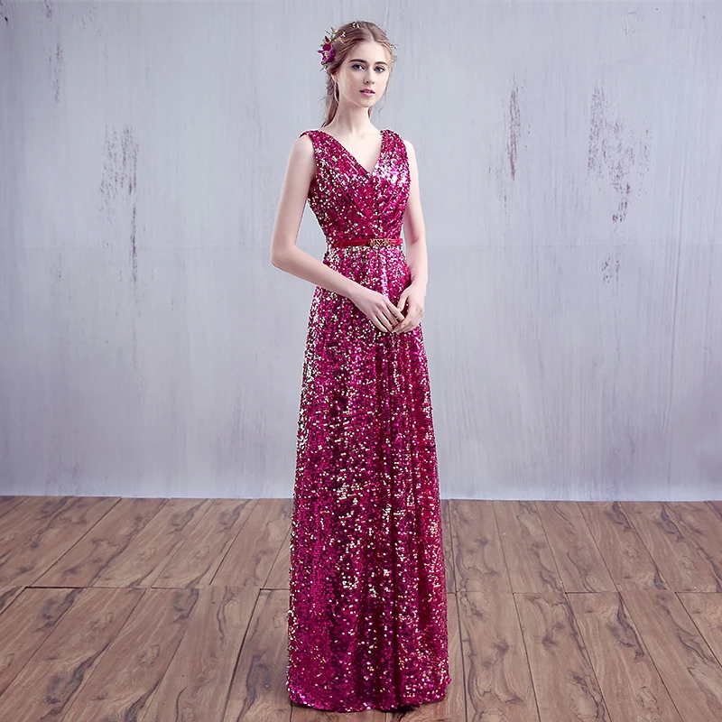 Красочные Роскошные Длинные вечерние платья из Саудовской Аравии Vinter с