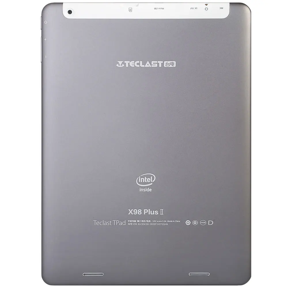 Teclast X98 Plus II 2 in 1 Tablet 9.7'' Windows10+Android 5.1 Intel Cherry Trail X5 Z8350 64bit Quad Core 4GB+64GB Retina Screen |