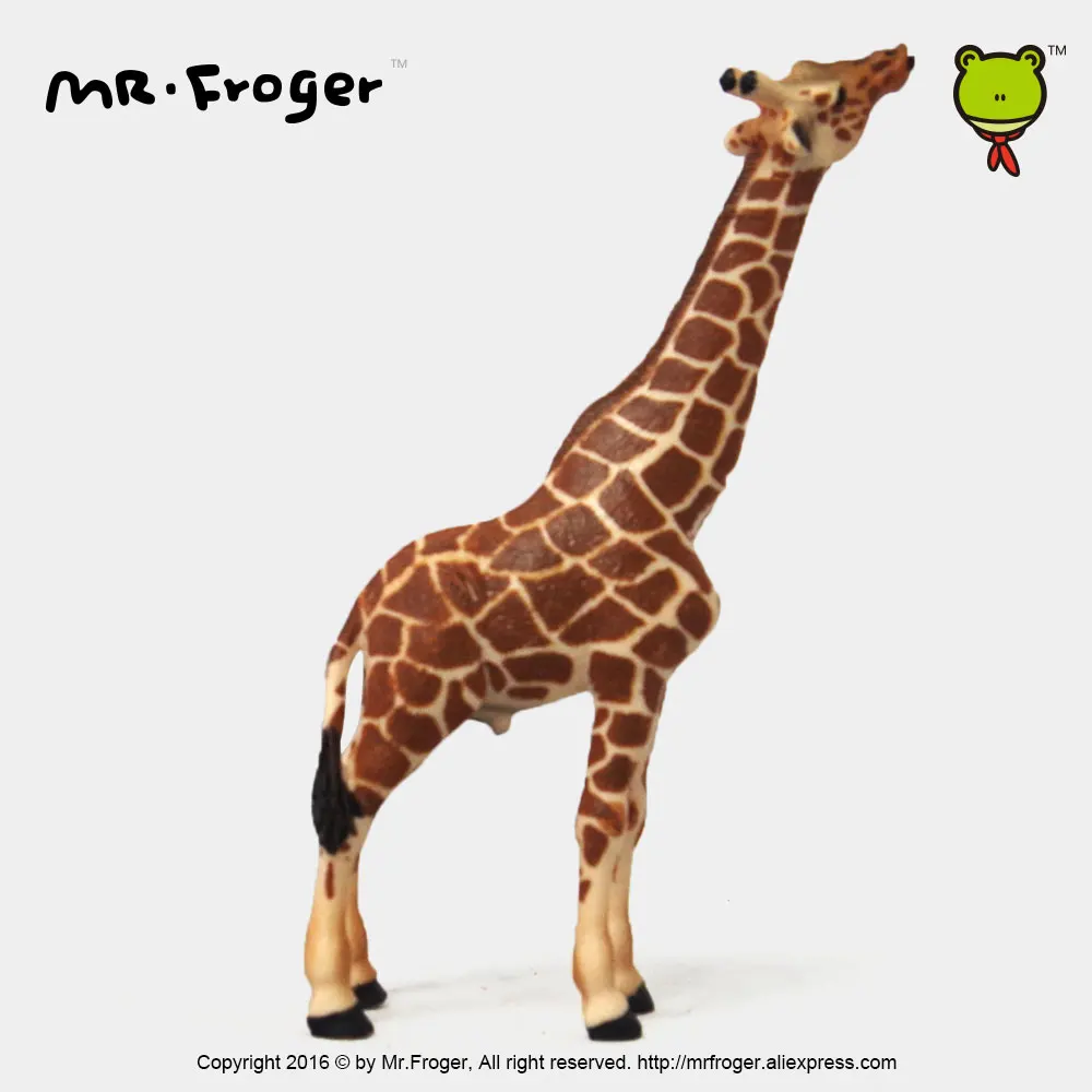 Mr.Froger модель жирафа игрушки игрушечные дикие животные набор зоопарк