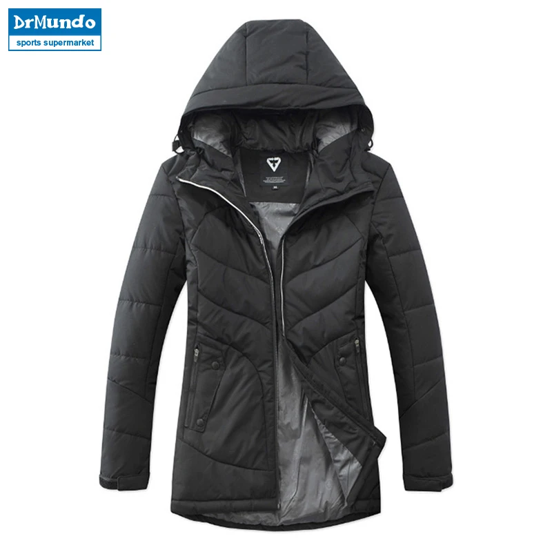 Новая зимняя Лыжная куртка Женская водонепроницаемая ветрозащитная Теплая